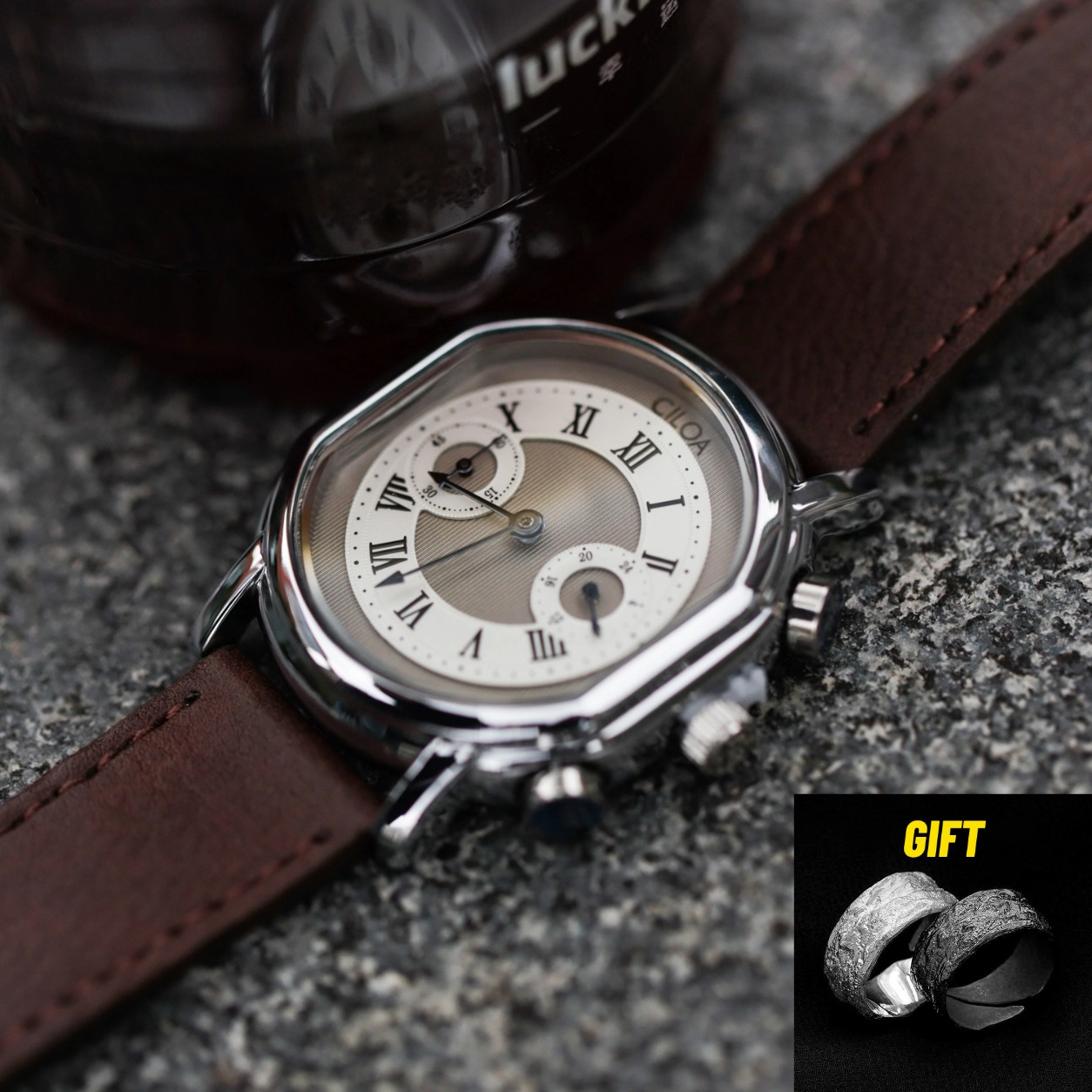 Luxury Watch Trends 2025 - CILOA Retro Silver Watch Men's Brand