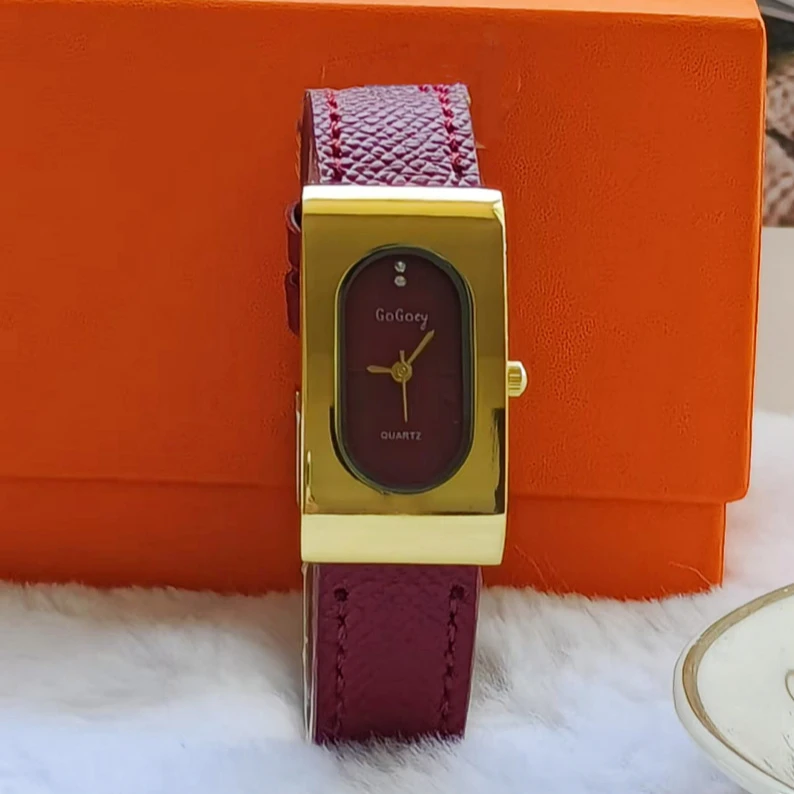 Luxury Watch With Leather Strap - Luxury Ladies Brand Women Watch Fashion