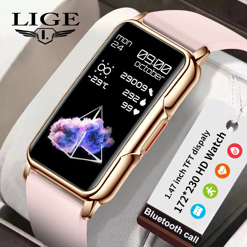 Luxury Watch On Wrist - LIGE 2026 Smart Band Women's Fitness