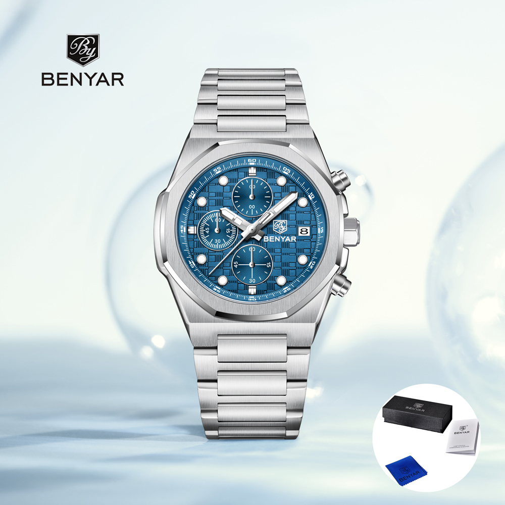 Luxury Watch Men - 2025 New BENYAR Men's Watches Top