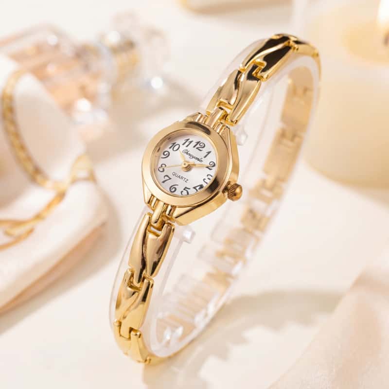 Luxury Watch Index - Fashion Women Quartz Bracelet Watch Retro