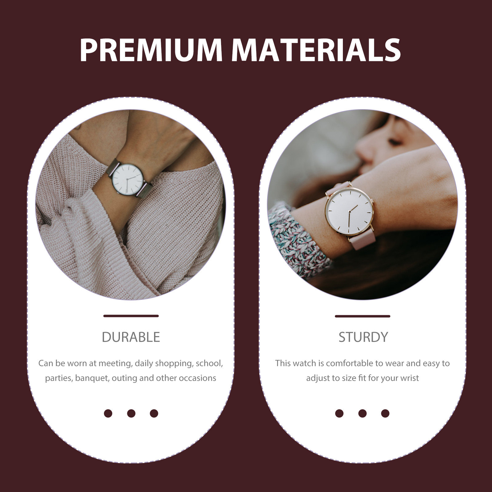 Luxury Watch Shop - Elegant Wear-Resistant Female Quartz Wrist Watch