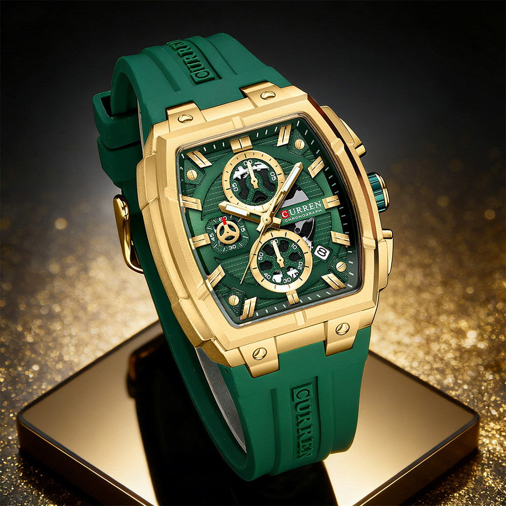 Luxury Watch Men - CURREN Luxury Vintage Watch for Men