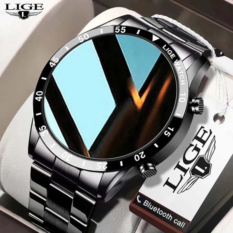 Luxury Watch On Wrist - LIGE New Bluetooth Call Smart Watch