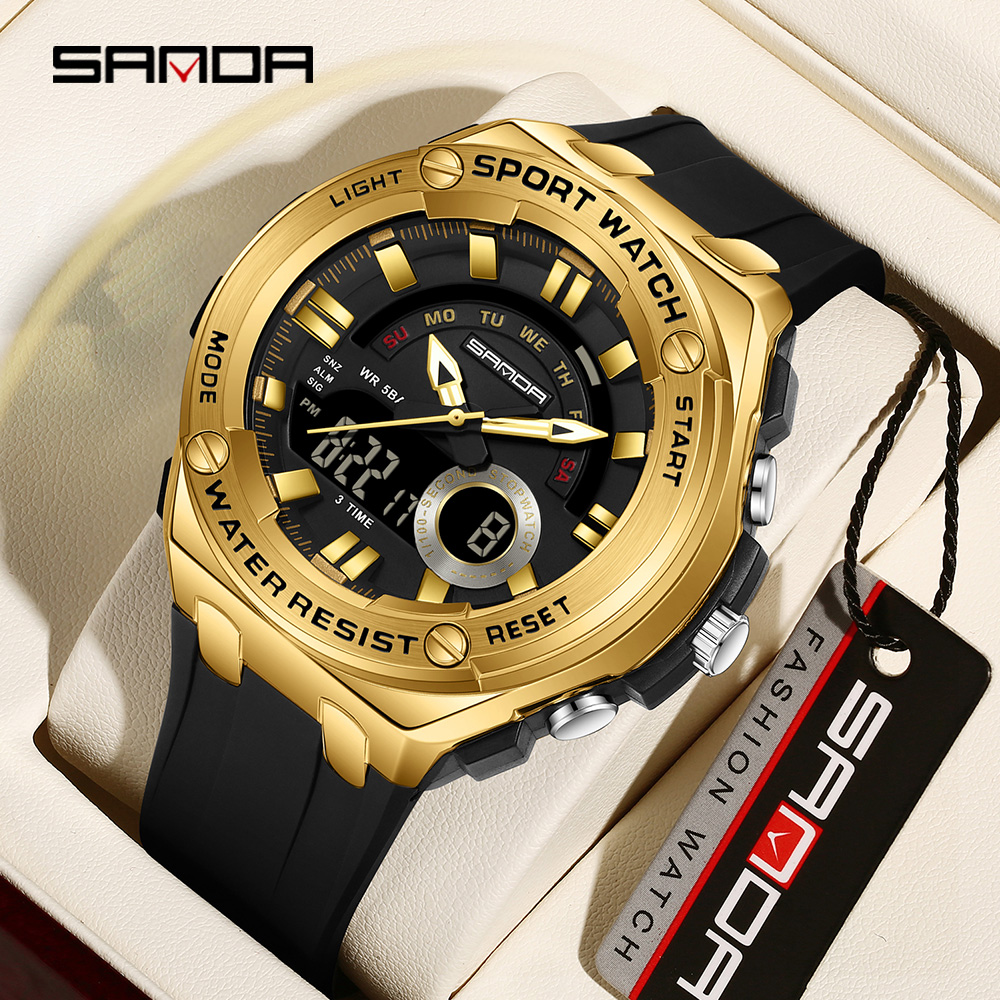 Luxury Watch Shop - SANDA New Hot Selling Men's Electronic