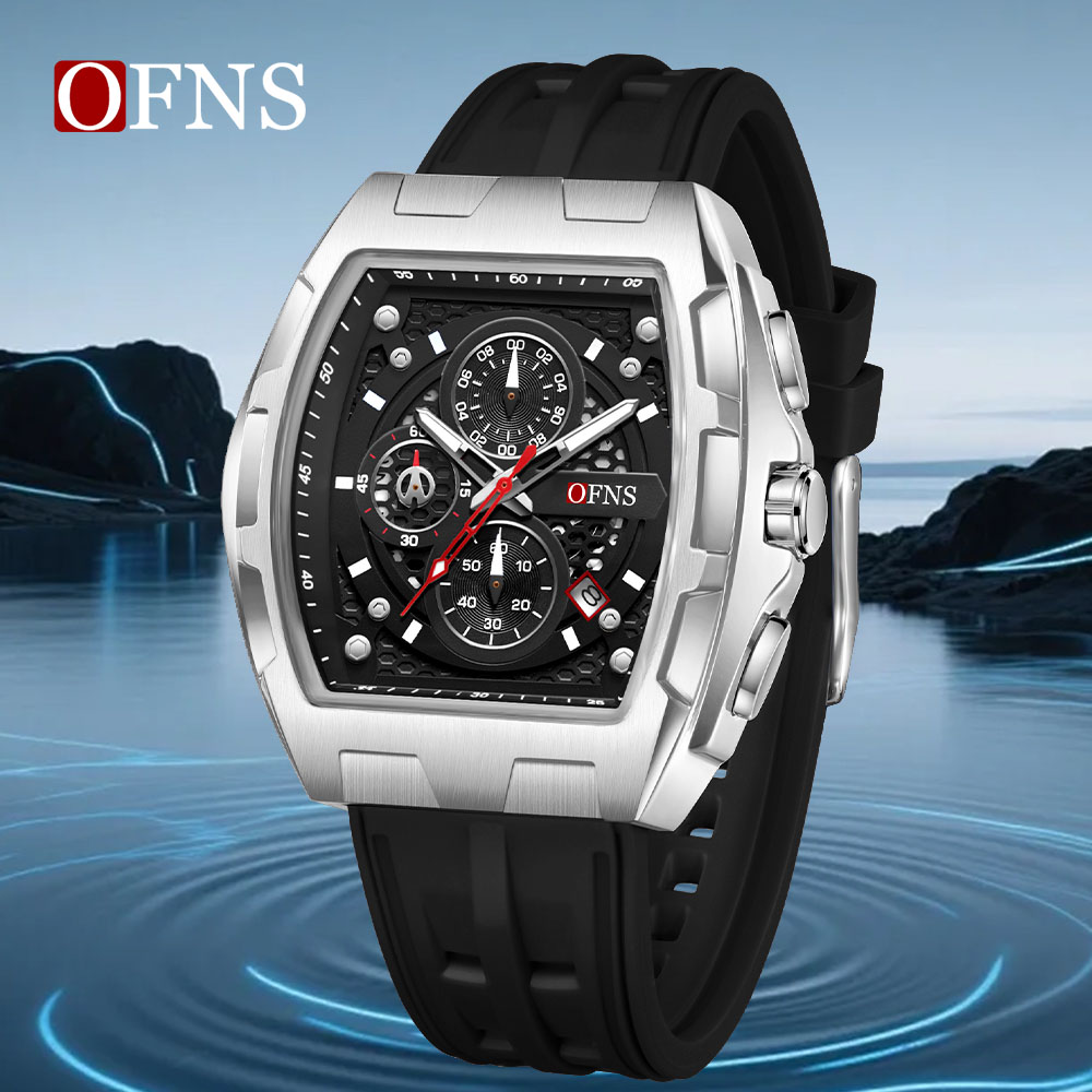 Luxury Watch Shop - OFNS Men's Fashion Quartz Watch Multifunctional
