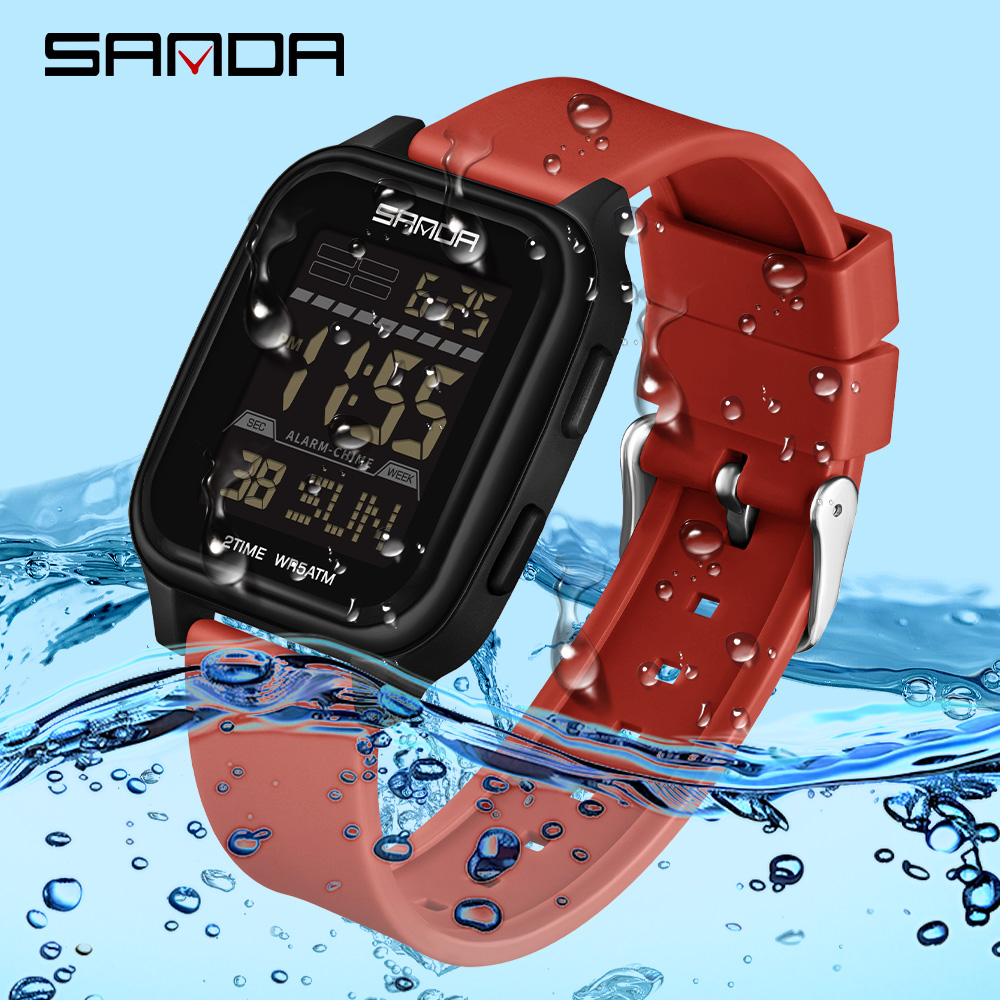Luxury Watch Shop - SANDA New Fashion Trend Men's Timing