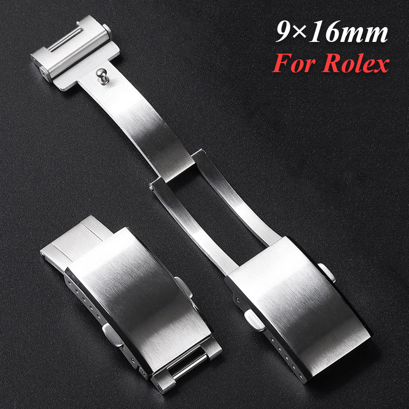 Luxury Watch Gold - Solid Stainless Steel Watch Clasp for