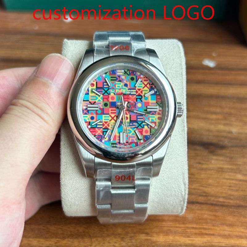 Luxury Watch News - 31mm/36mm/40mm Colourful Luxury Automatic Movement 904L