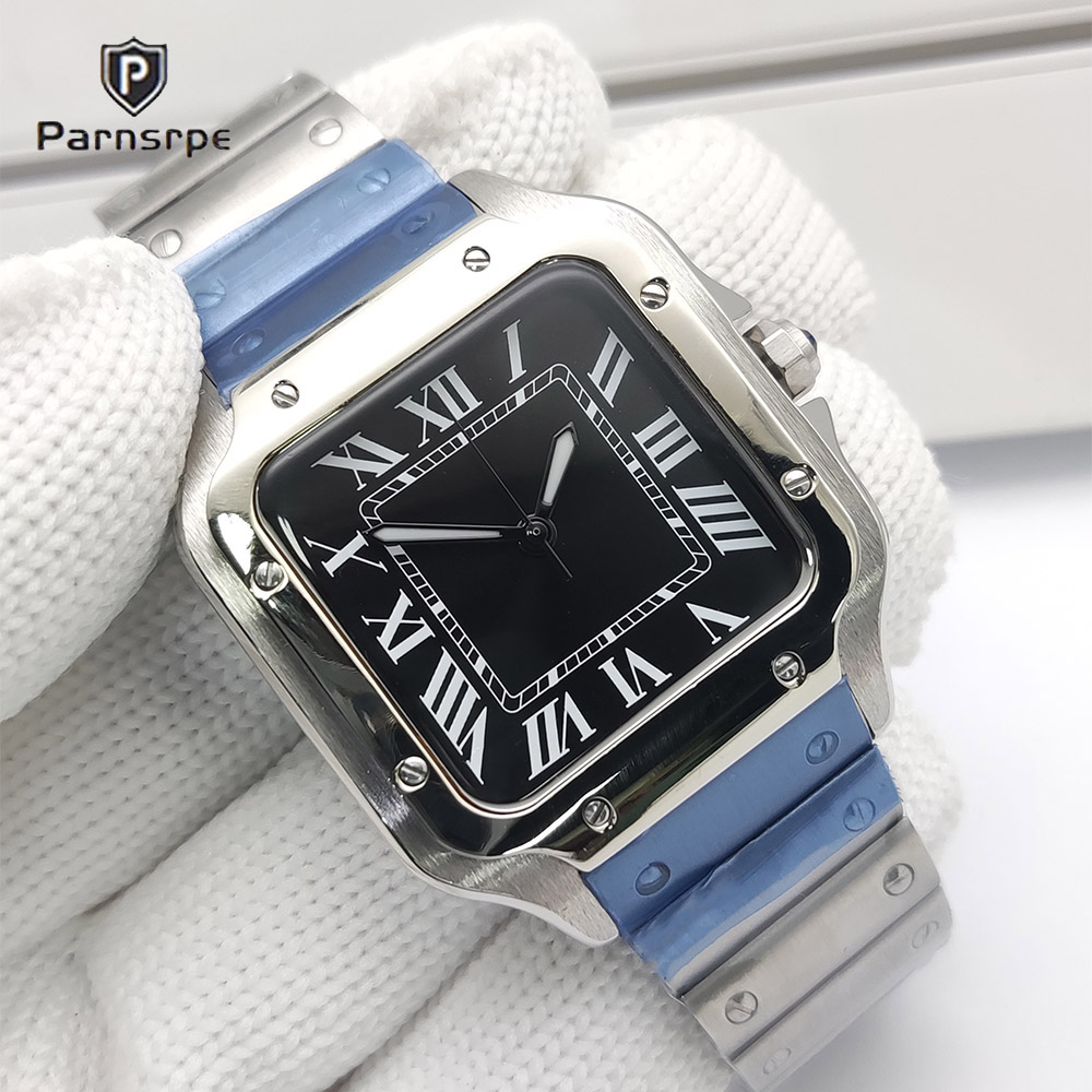 Luxury Watch Cartier - Men's Watches Square Case New NH35