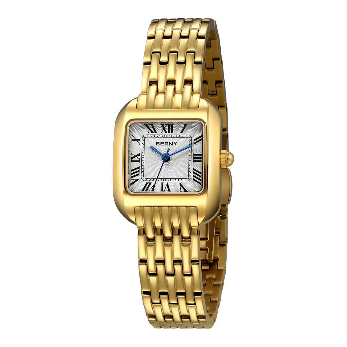 Luxury Watch Cartier - BERNY Square Gold Watch For Women