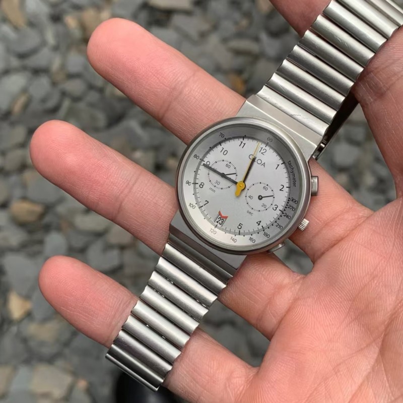 CILOA silver round watch men's - Luxury Watch Trends 2025 recension och pris
