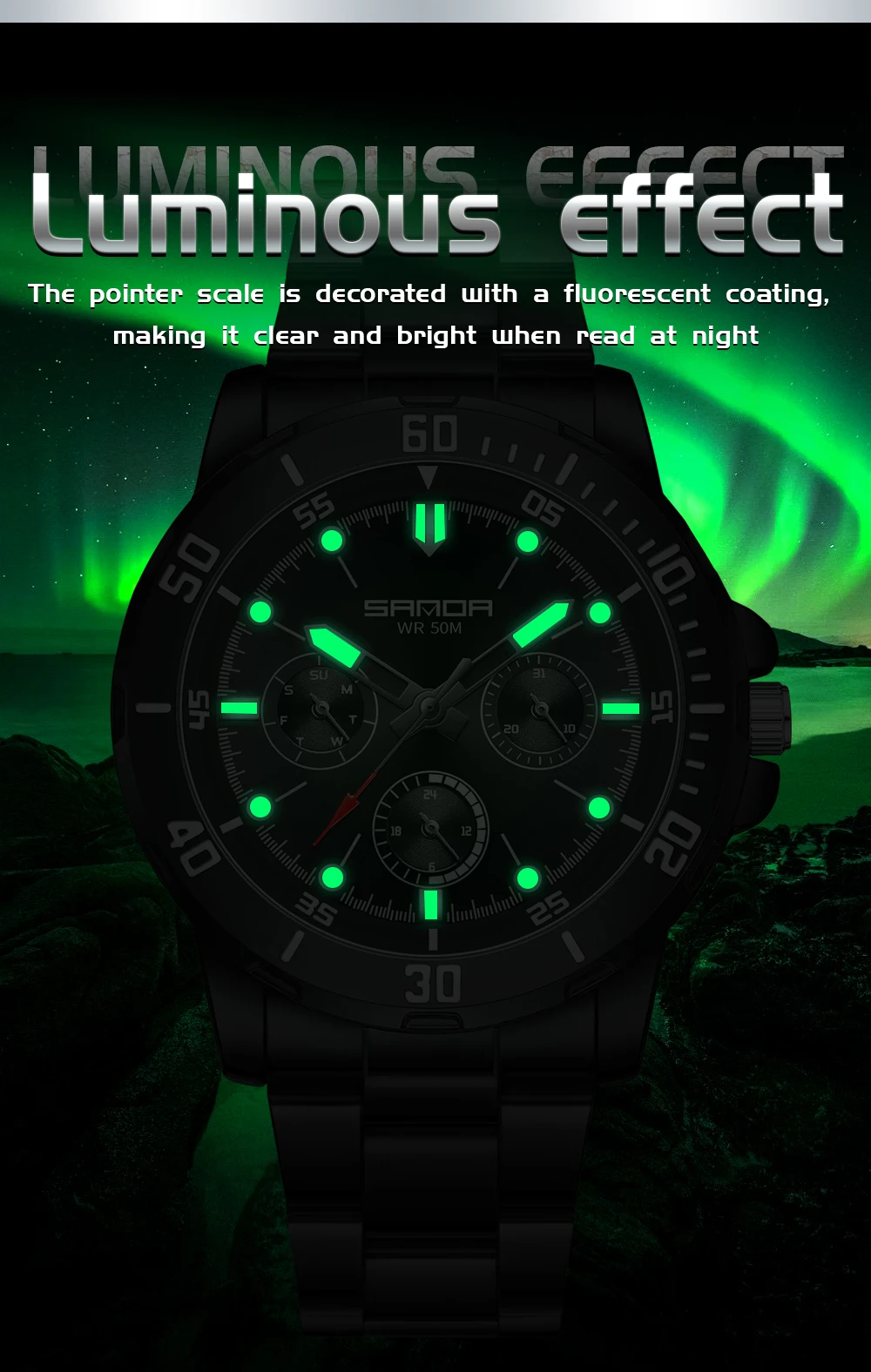 SANDA 3265 3266 Men's Electron - Luxury Watch Shop recension och pris