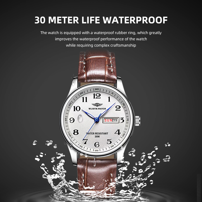 WLISTH Luxury Brand Men's Watc - Luxury Watch Magazine recension och pris