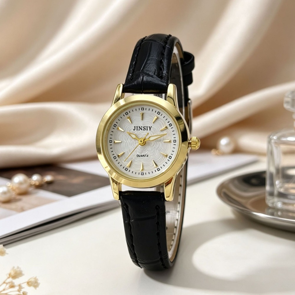 Fashion Leather Strap Quartz W - Luxury Watch With Leather Strap recension och pris
