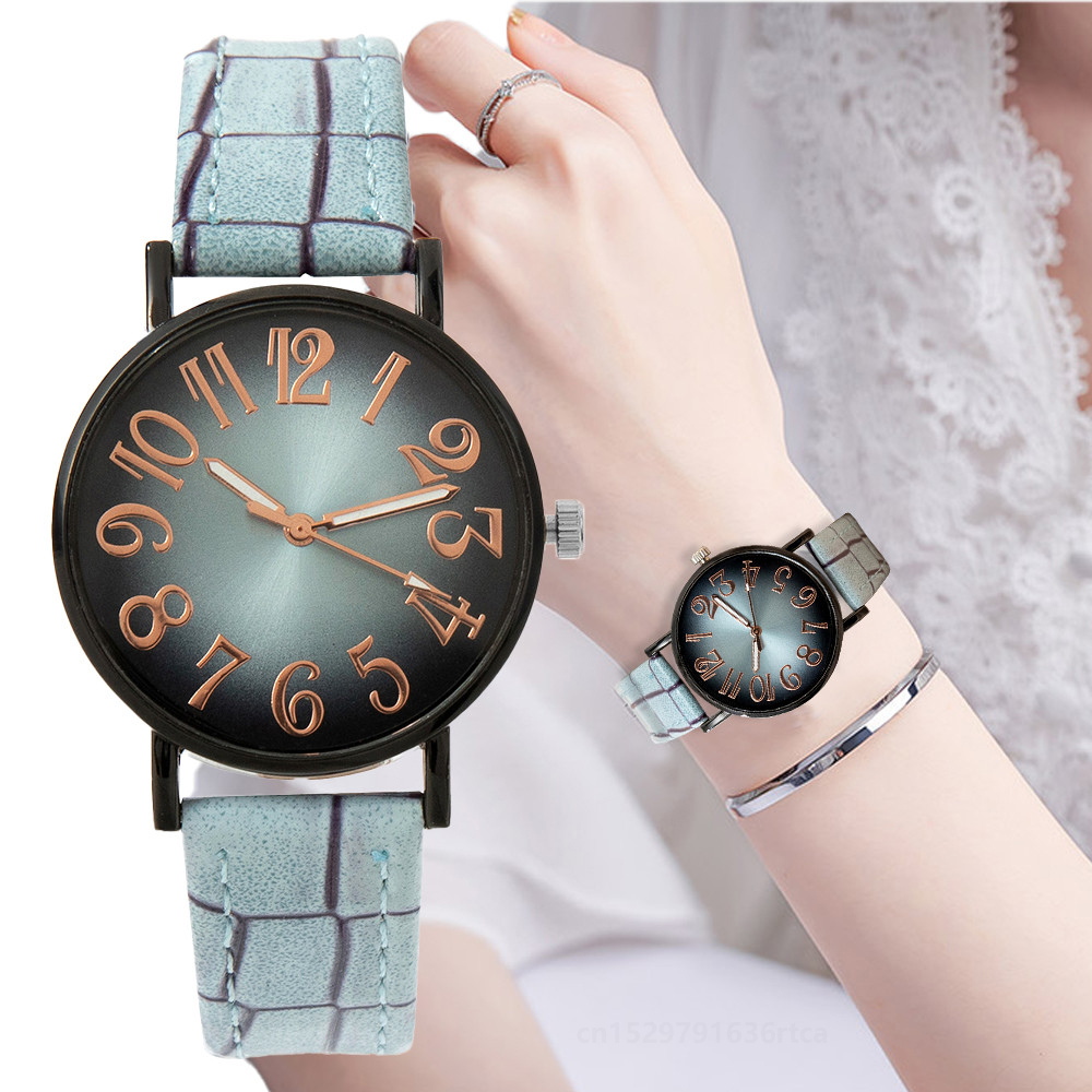 Luxury Women's Watch Fashion V - Luxury Watch With Leather Strap recension och pris