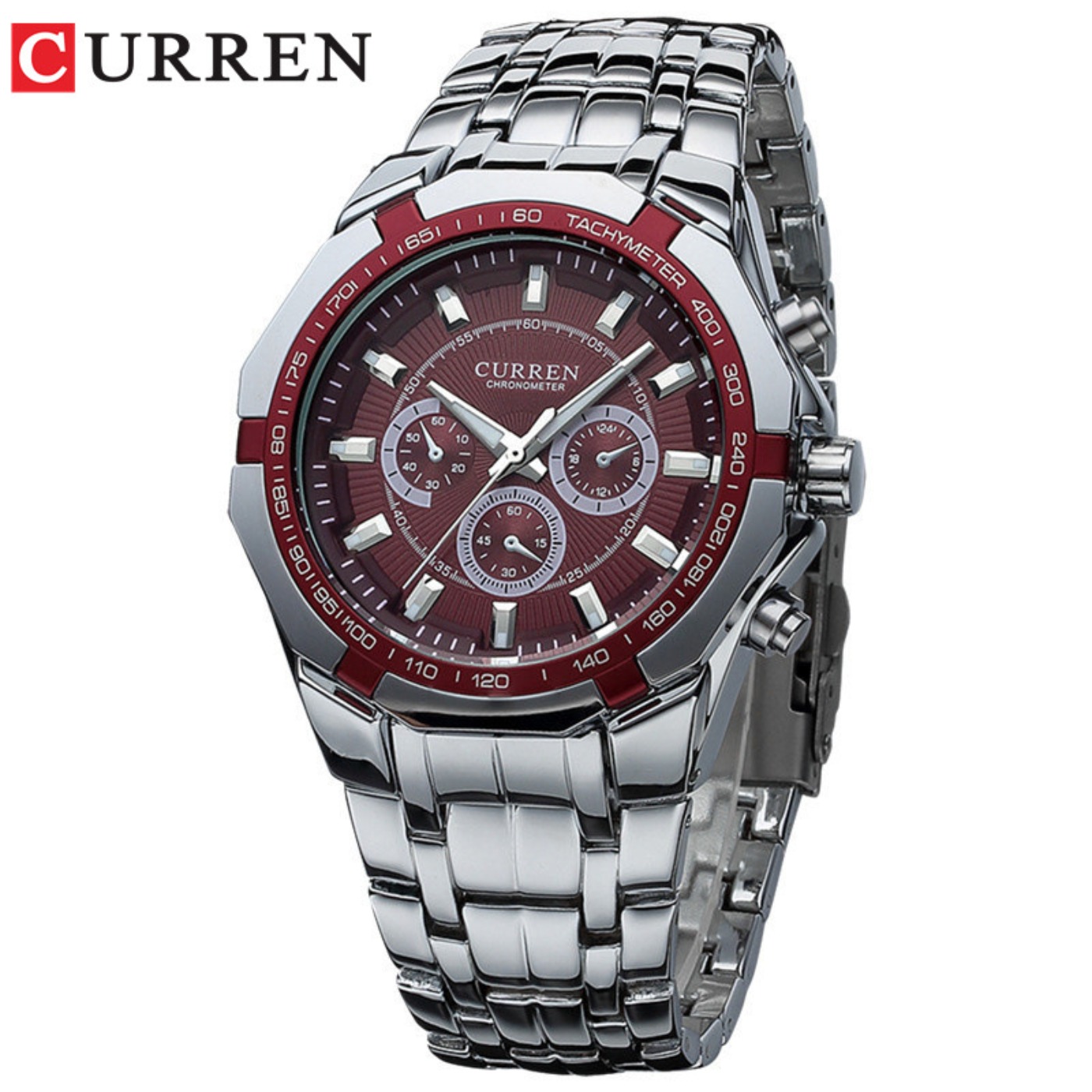 CURREN Men Luxury Brand Milita - Luxury Watch News recension och pris