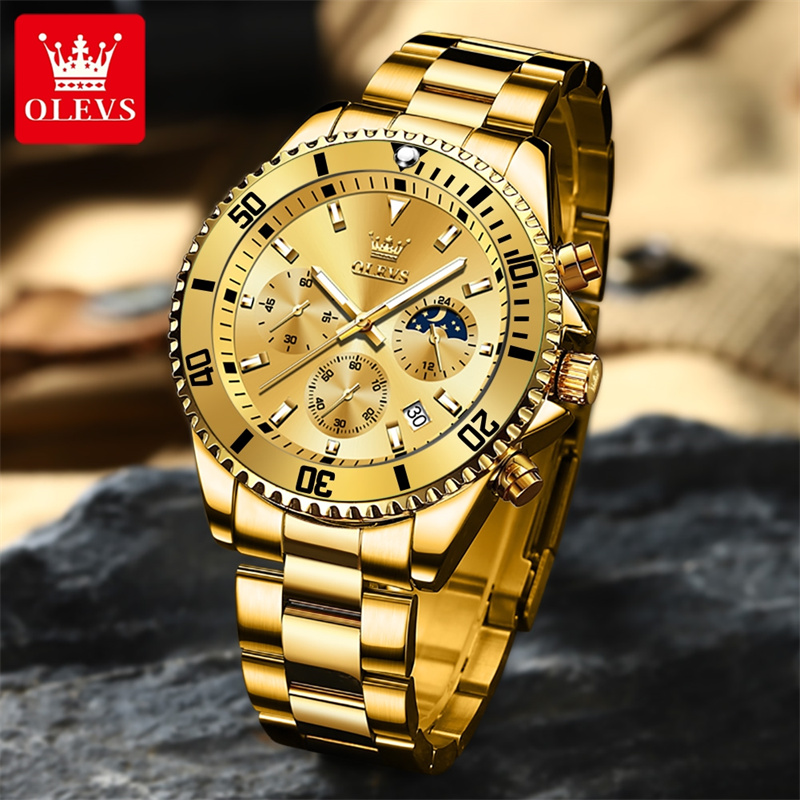 OLEVS Watch Men Top Brand Luxu - Luxury Watch Magazine recension och pris