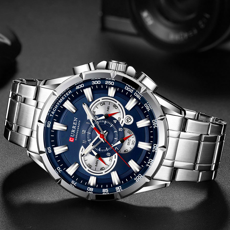 CURREN Wrist Watch Men Waterpr - Luxury Watch Magazine recension och pris