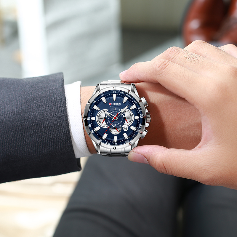 CURREN Wrist Watch Men Waterpr - Luxury Watch Magazine recension och pris