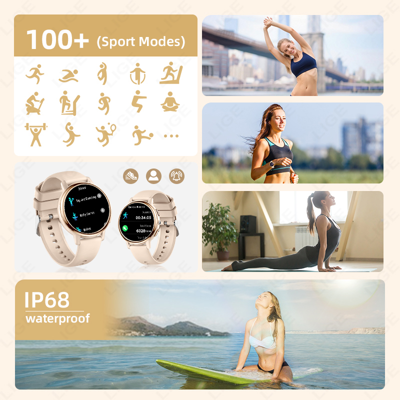 2026 LIGE Women Smart Watch Lu - Luxury Watch On Wrist recension och pris