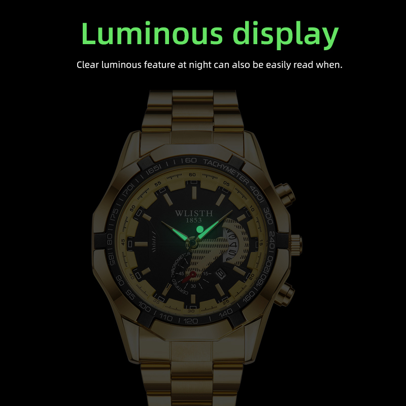 Luxury Brand Man Watch Waterpr - Luxury Watch Magazine recension och pris