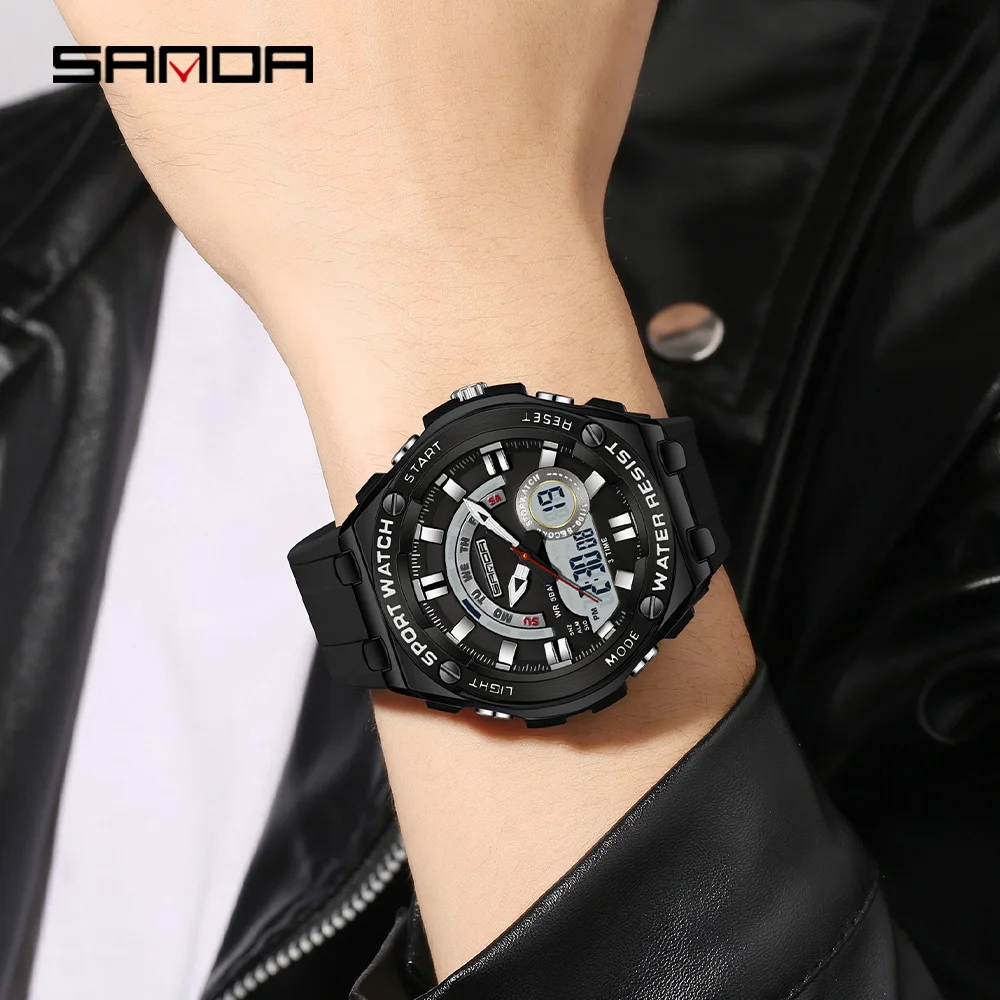 SANDA New Hot Selling Men's El - Luxury Watch Shop recension och pris