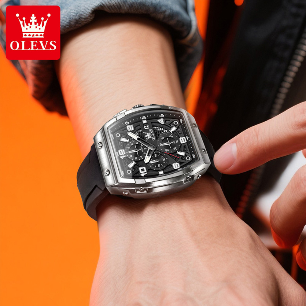 OLEVS Men Watches 2976 Luxury  - Luxury Watch Magazine recension och pris