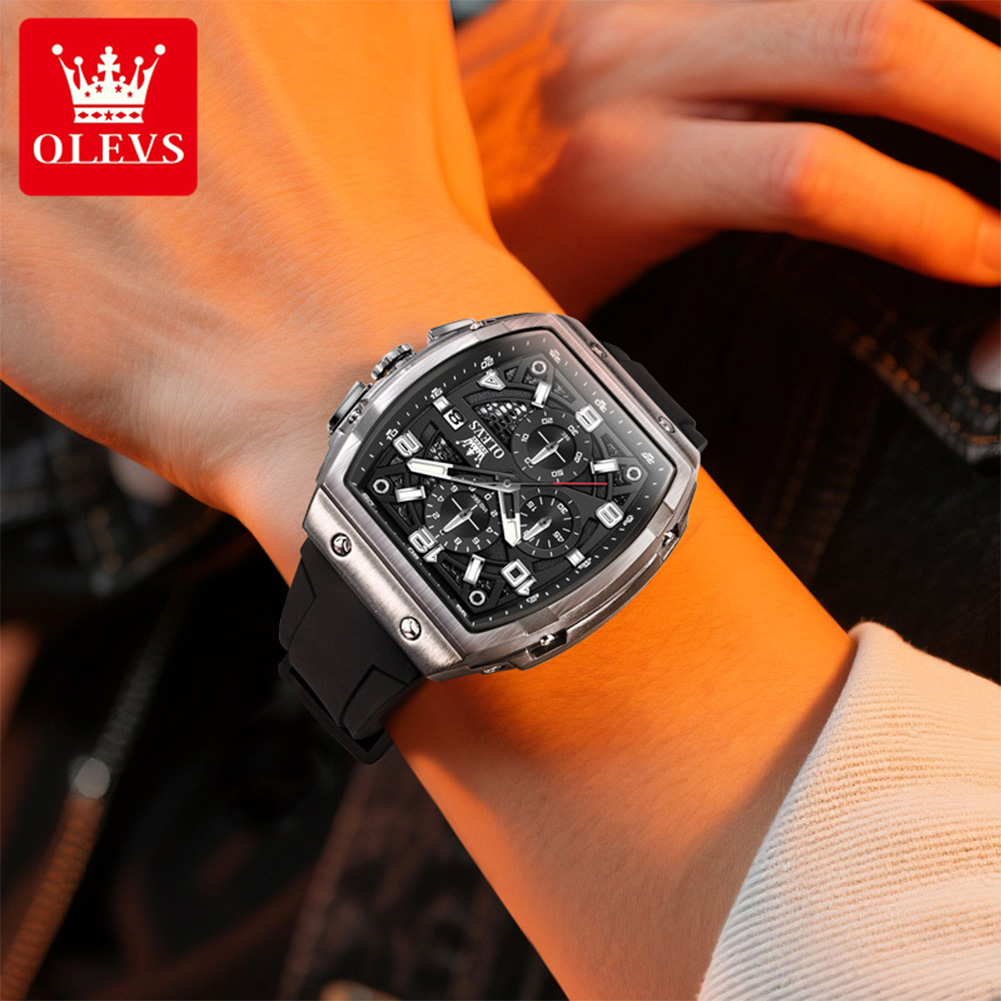 OLEVS Men Watches 2976 Luxury  - Luxury Watch Magazine recension och pris