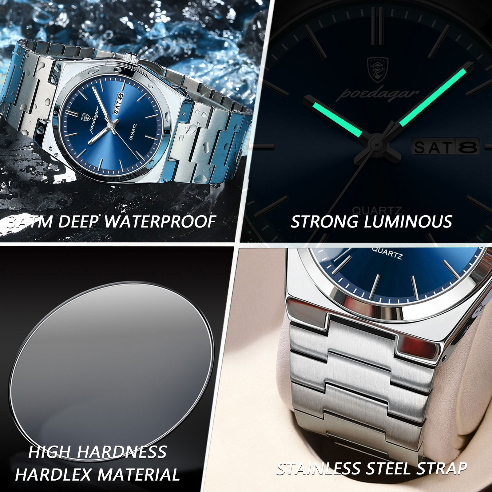 POEDAGAR Luxury Watches For Me - Luxury Watch Cartier recension och pris