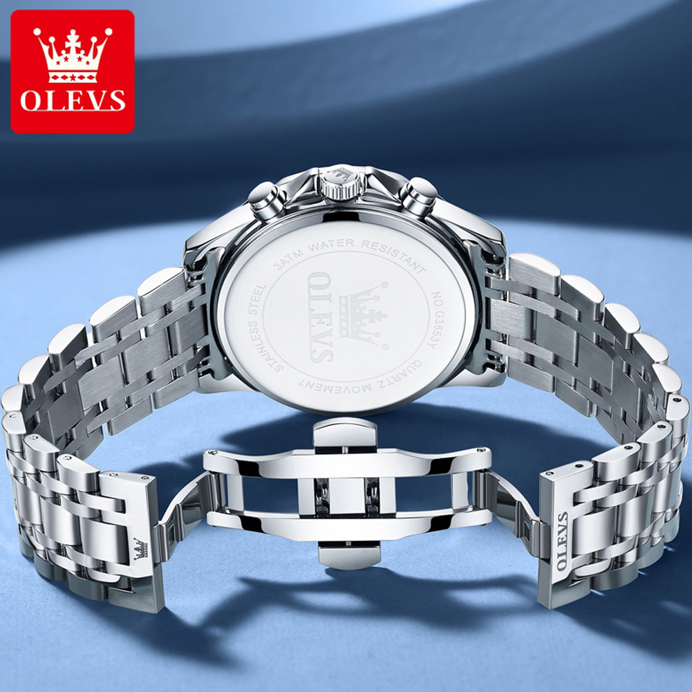 OLEVS 3653 Brand Moon Phase Ca - Luxury Watch Magazine recension och pris