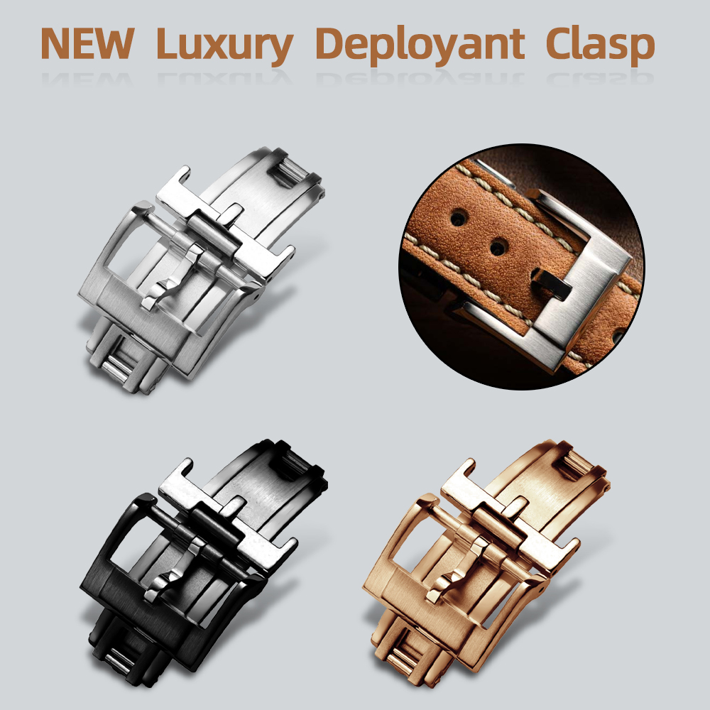 NEW Luxury Deployant Clasp 16m - Luxury Watch Gold recension och pris