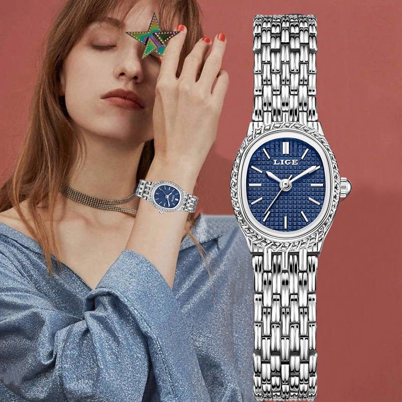 LIGE Fashion Luxury Quartz Wom - Luxury Watch & Jewellery recension och pris
