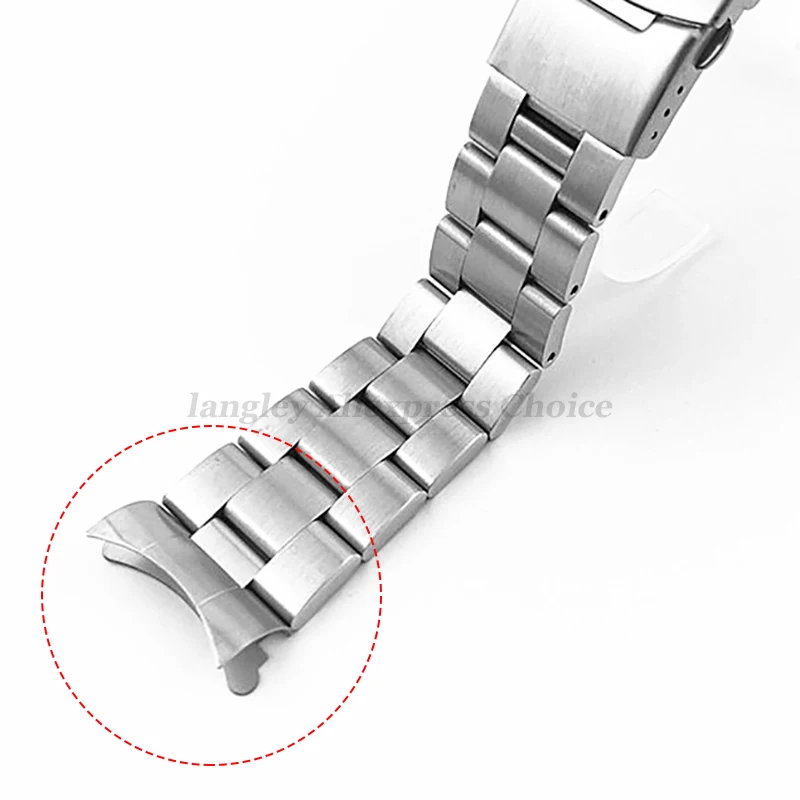 Curved End Link for Seiko SKX0 - Luxury Watch Gold recension och pris