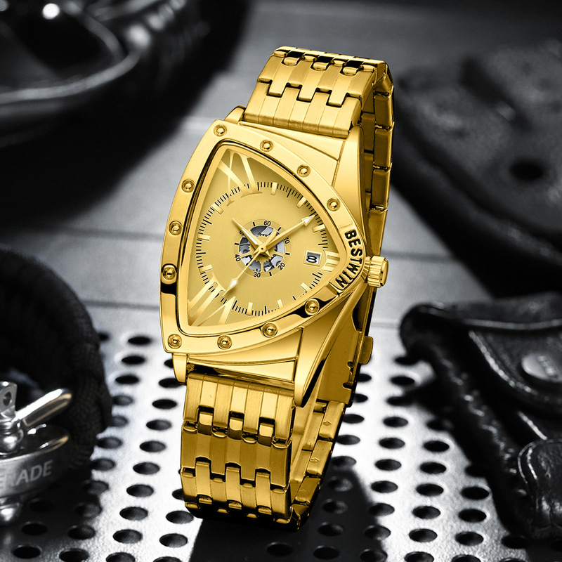 Men's Triangle Watch with Worm - Watch Triangle Luxury recension och pris