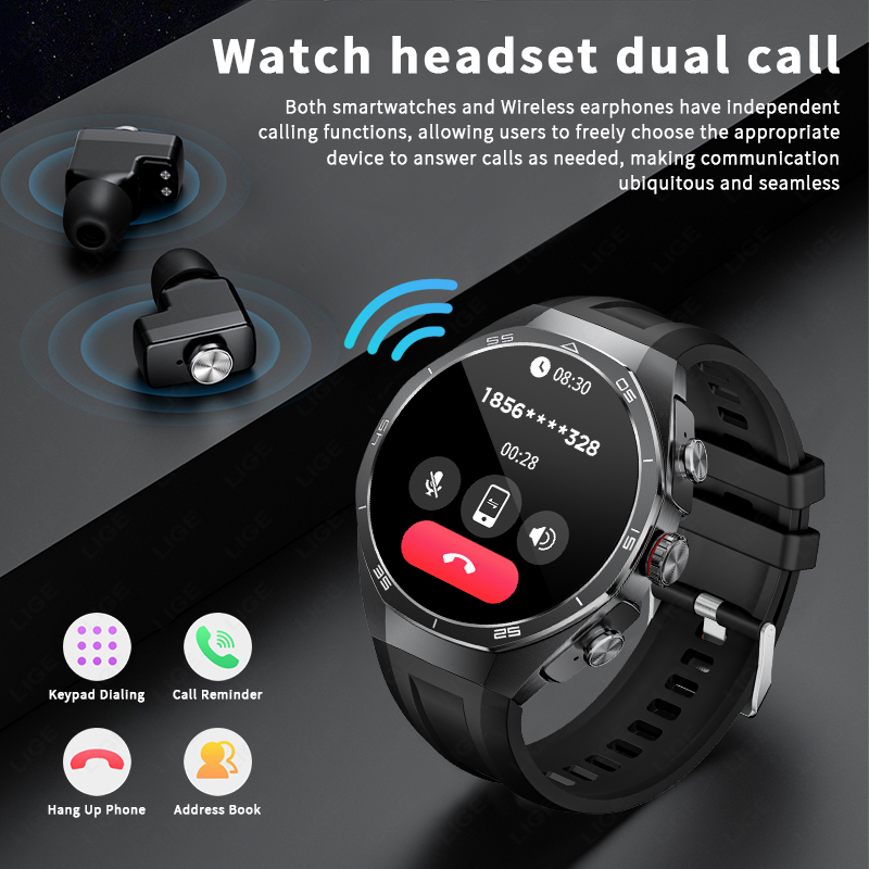 2026 NEW For Android TWS Music - Luxury Watch On Wrist recension och pris