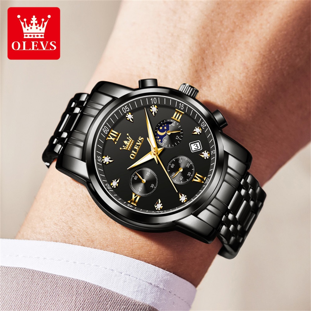 OLEVS Popular men's watches st - Luxury Watch Men recension och pris