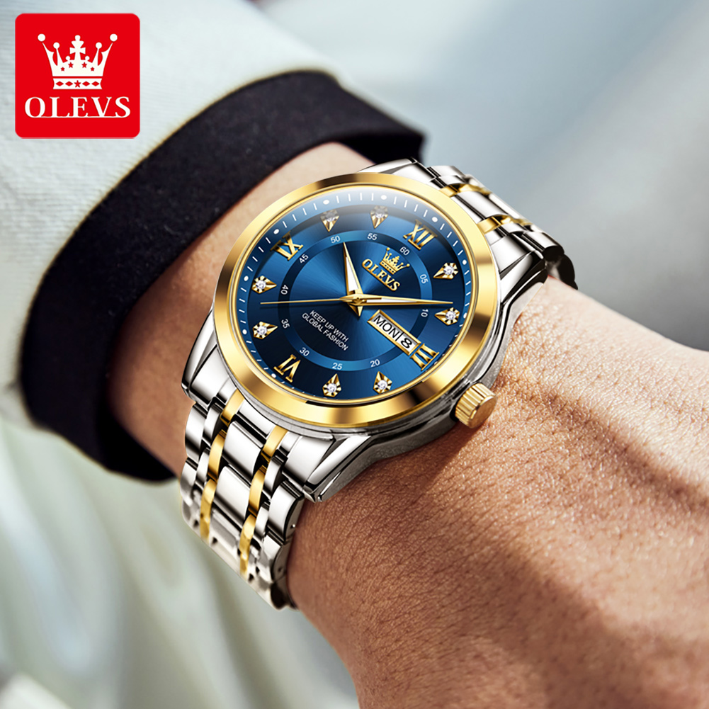 OLEVS Brand Fashion men's watc - Luxury Watch Men recension och pris