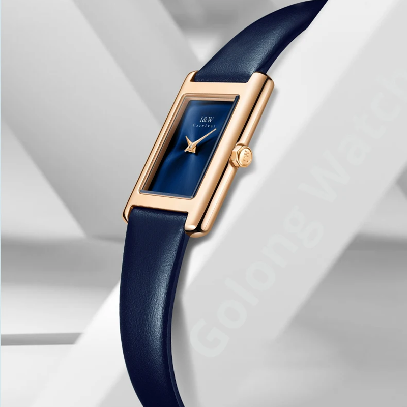 I&W Carnival Ultra thin Quartz - Luxury Watch With Leather Strap recension och pris