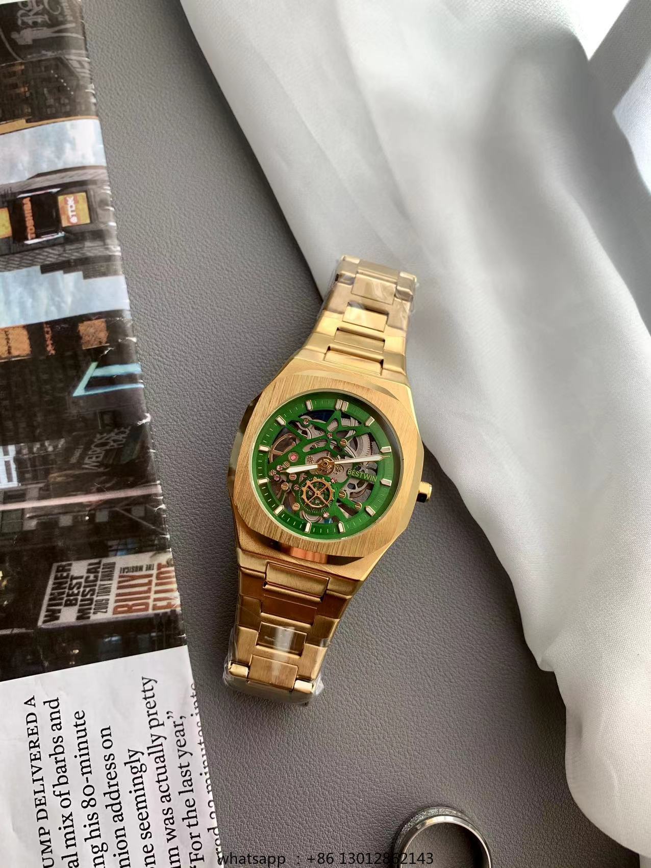 Steel strip waterproof persona - Luxury Watch Gold recension och pris
