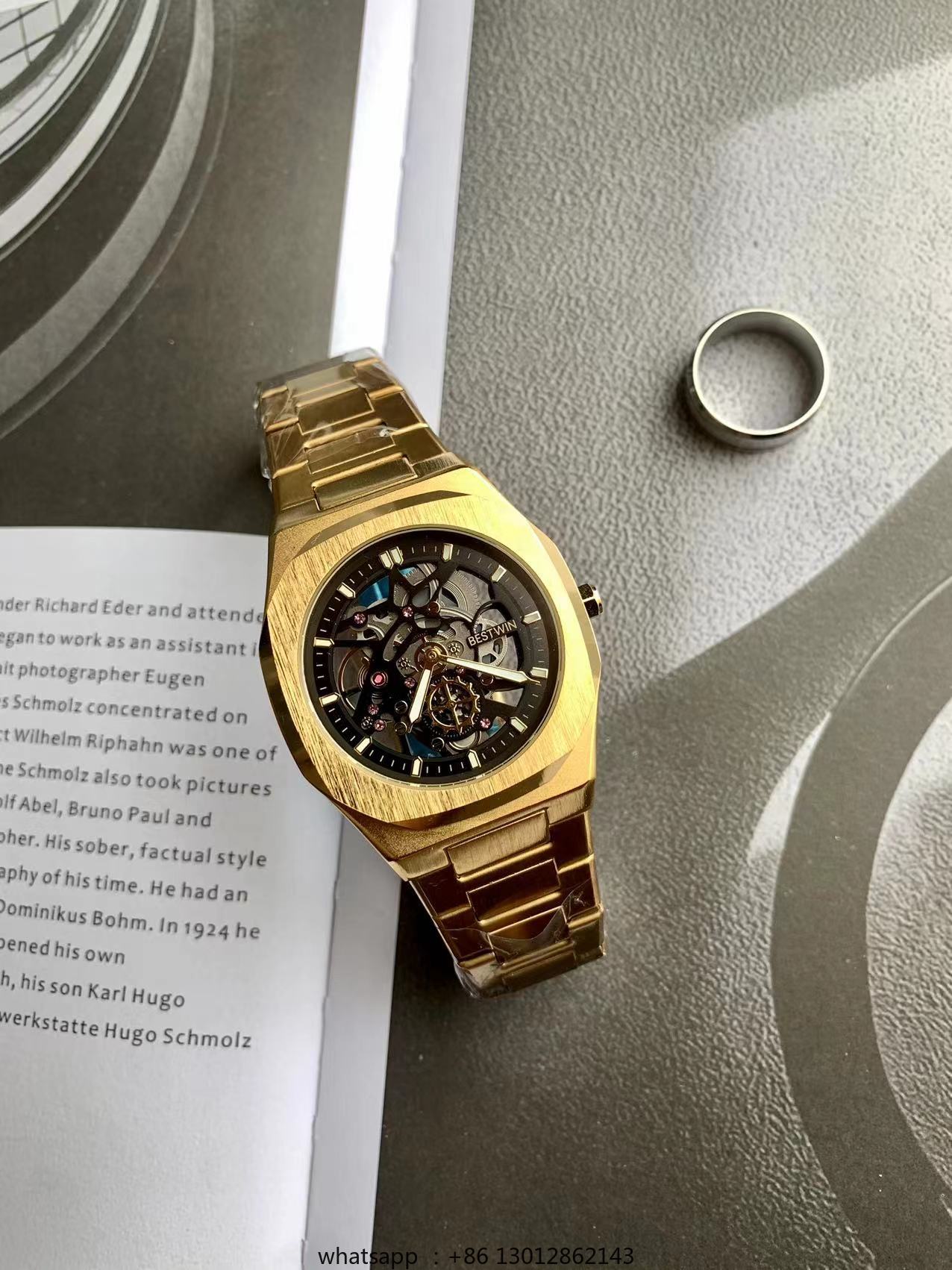 Steel strip waterproof persona - Luxury Watch Gold recension och pris