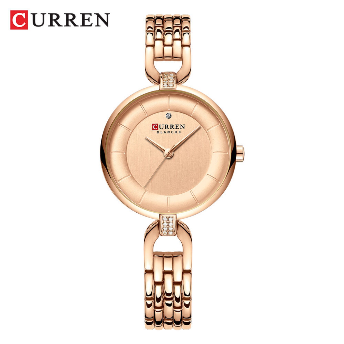 Women Watch CURREN Luxury Bran - Luxury Watch Gold recension och pris