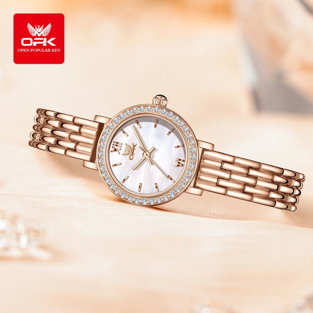 OPK 6063 Light Luxury Watch Wo - Luxury Watch With Leather Strap recension och pris