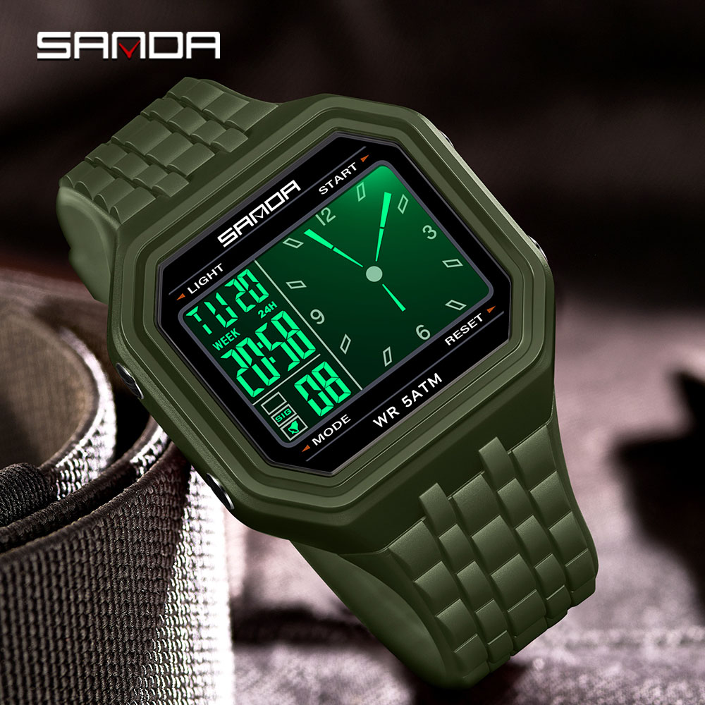 Sanda Luxury Electronic Watch  - Luxury Watch Shop recension och pris