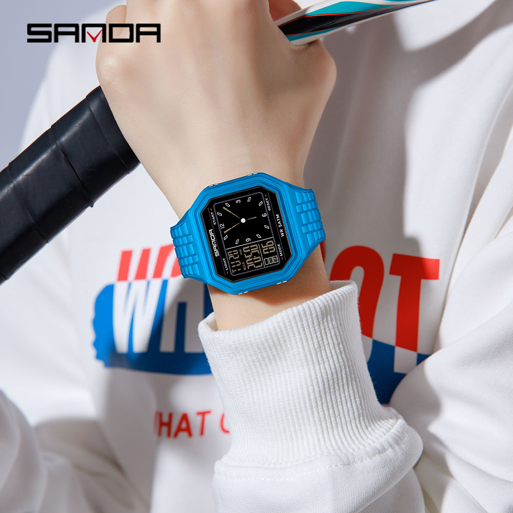 Sanda Luxury Electronic Watch  - Luxury Watch Shop recension och pris
