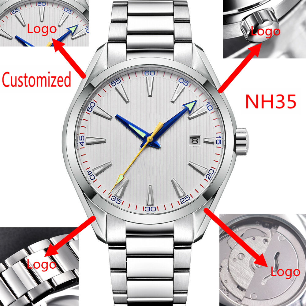 Custom Logo 41mm Men Miyota/NH - Luxury Watch News recension och pris