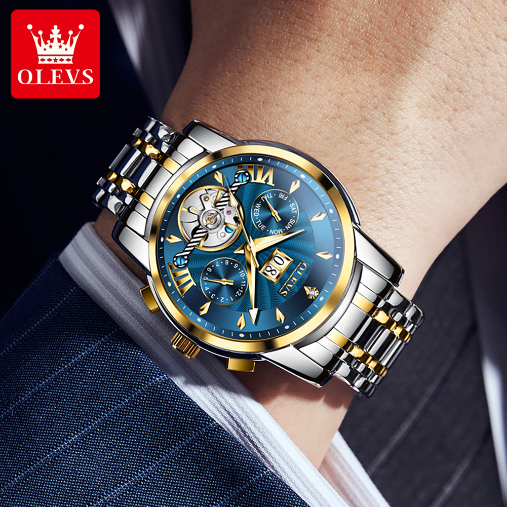 OLEVS Men Watches Luxury Fashi - Luxury Watch Men recension och pris
