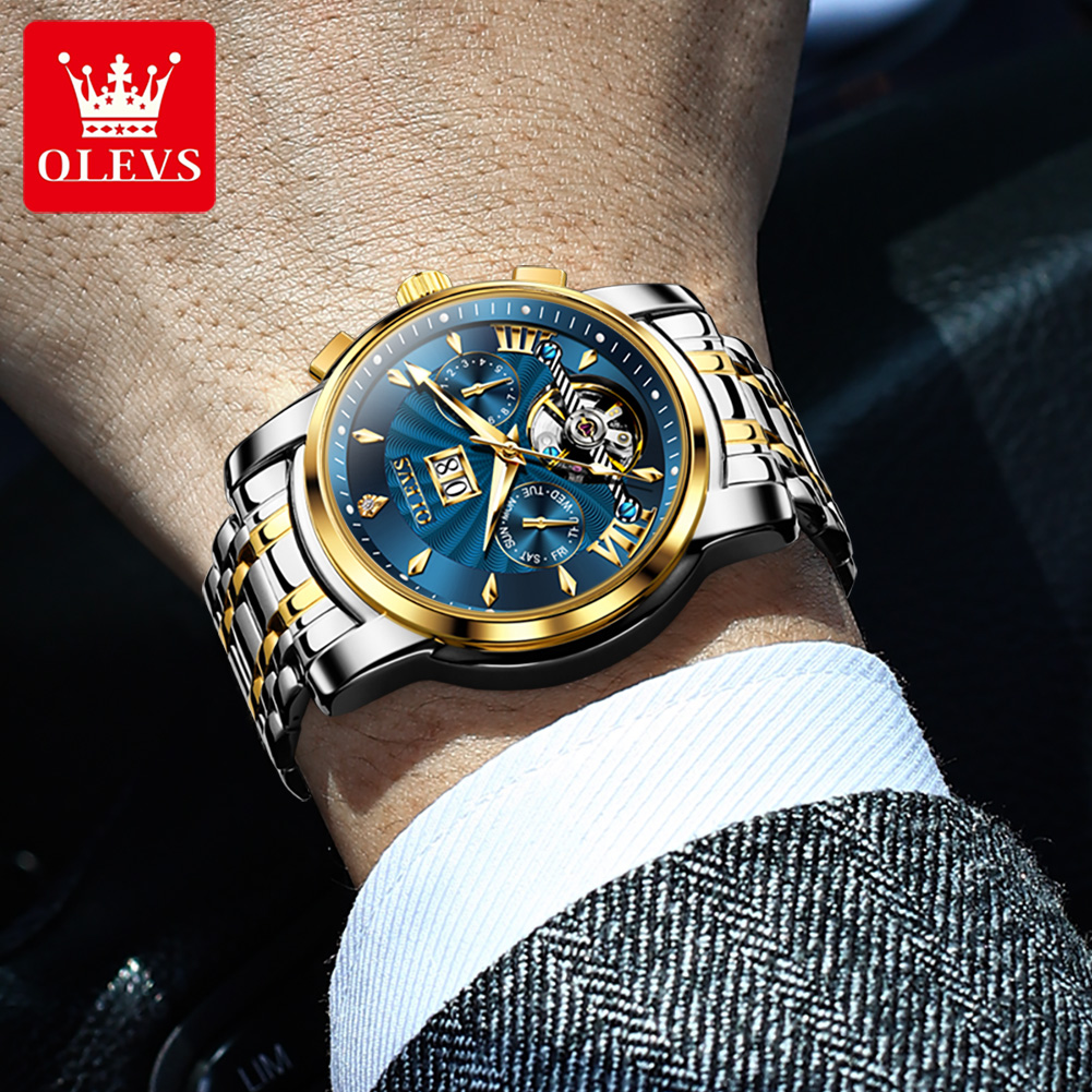 OLEVS Men Watches Luxury Fashi - Luxury Watch Men recension och pris
