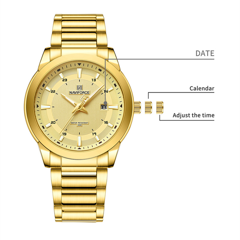 2024 Top Brand NAVIFORCE Mens  - Luxury Watch Magazine recension och pris