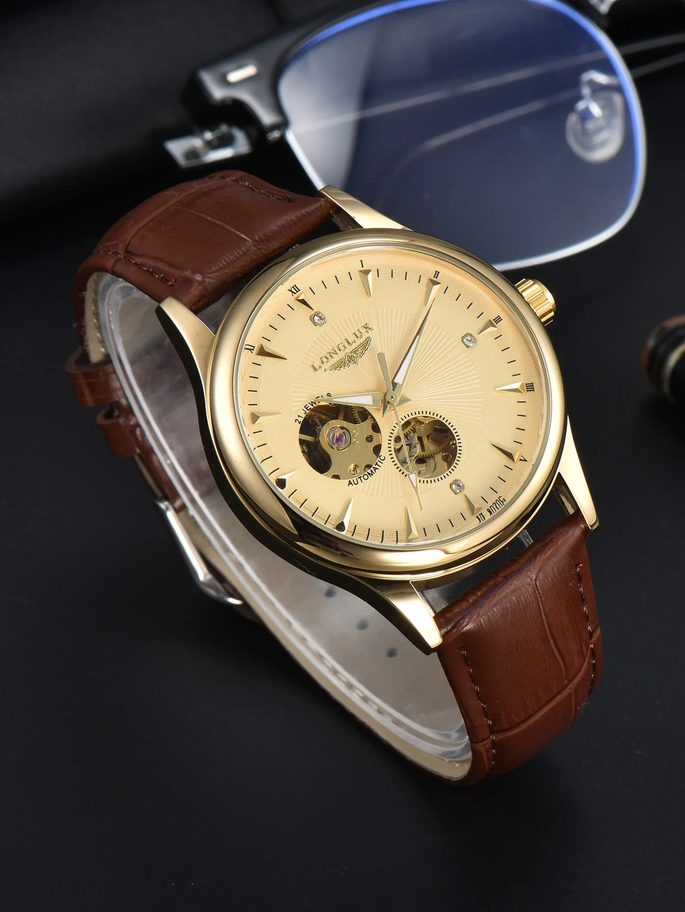 LONGLUX Automatic Watch Elegan - Luxury Watch Cartier recension och pris